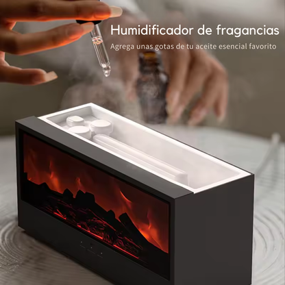 Humidificador Fogata Adorno Hogar